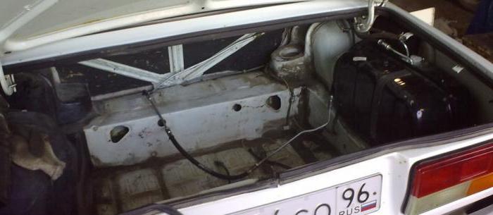 odeur d'essence dans la cabine VAZ 2107 injecteur avec fenêtres ouvertes 