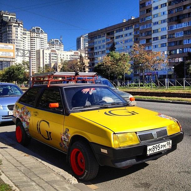 "Lada-2108": accordage intérieur et extérieur