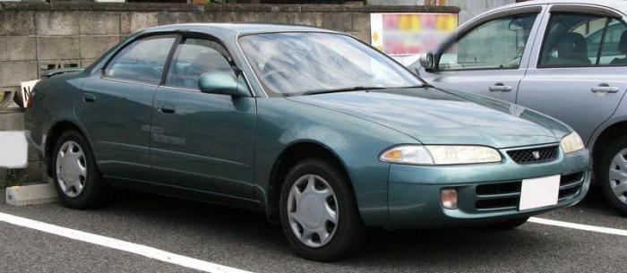 Vue d'ensemble de la voiture "Toyota Sprinter Marino"