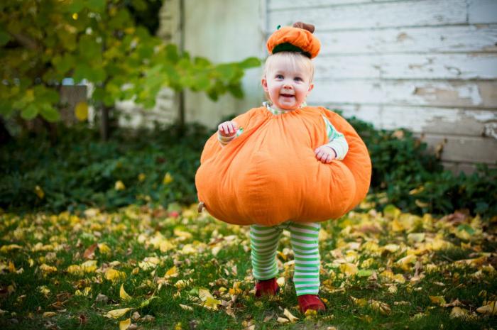 Costume de citrouille