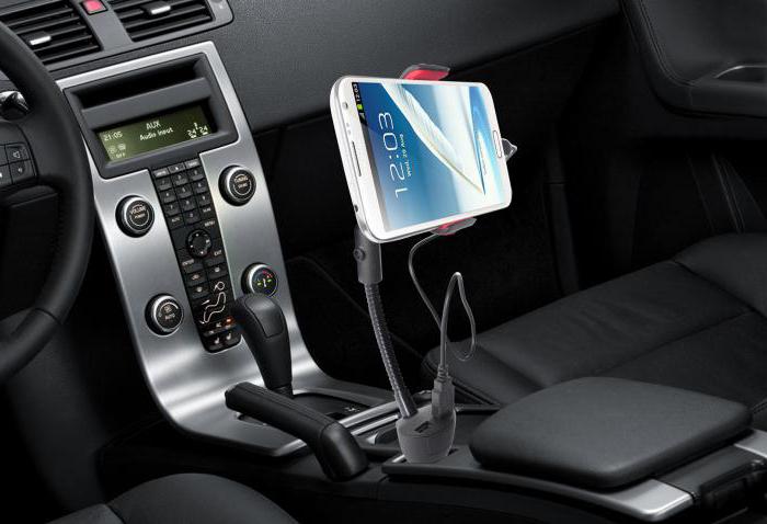 support voiture pour smartphones avec charge