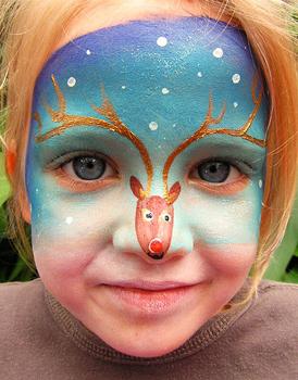 Dessins sur le visage pour les enfants, ou Aquagrim