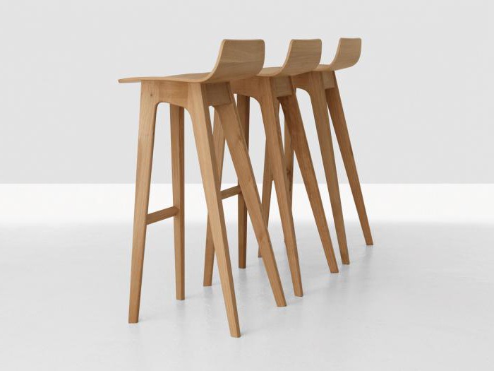 tabouret de bar en bois dimensions