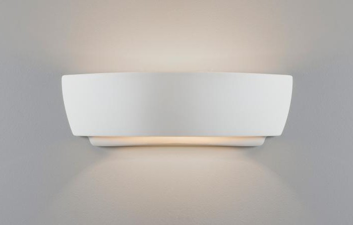 Les lampes à gypse dans un intérieur moderne. Les principales caractéristiques des appareils similaires