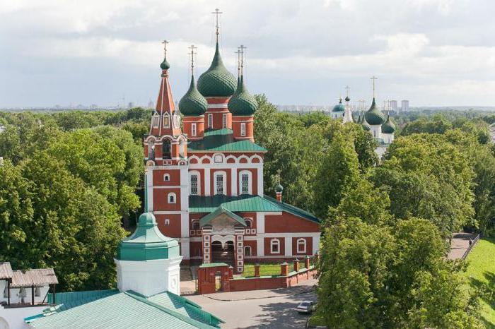 Eglise de Saint Michel Archange dans l'histoire de Yaroslavl