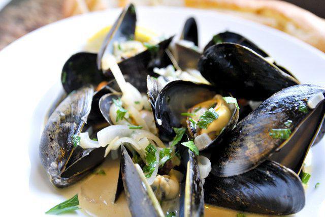 Les moules diffèrent des huîtres