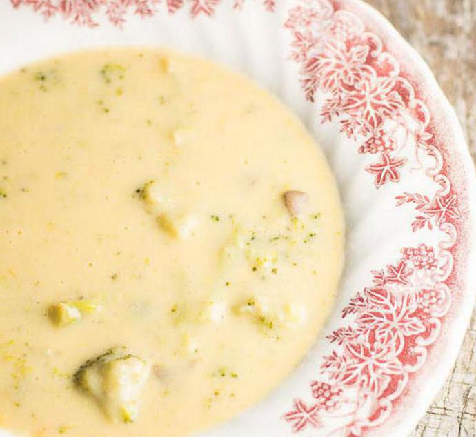 Recette de soupe au fromage et aux champignons