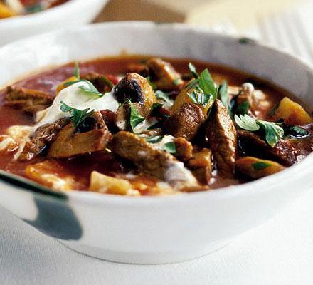 Goulash fabriqué à partir de porc dans une multivariée? Plus simple que simple!