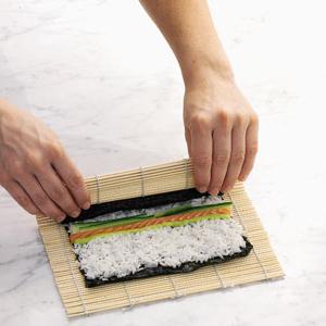 Rouleaux de sushi à la maison