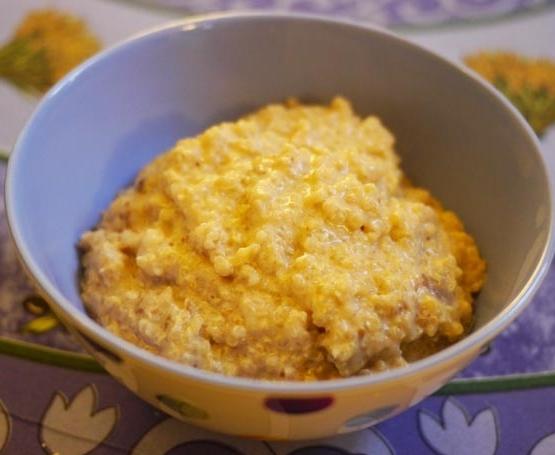 Bouillie de millet à la citrouille dans la multivariée 