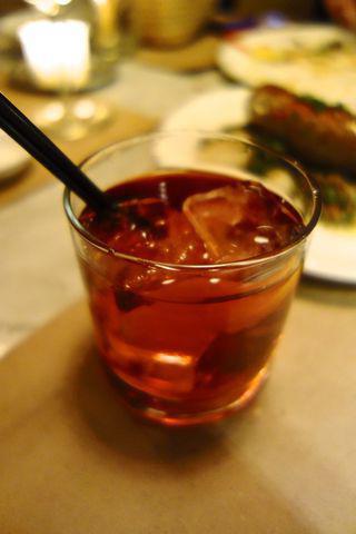 Composition du cocktail Negroni