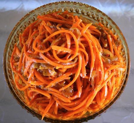 Des carottes épicées et croquantes en coréen pour l'hiver: une recette pour la cuisson pas à pas