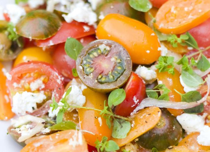 Tomates au raifort. Tomates à l'huile au raifort: recettes