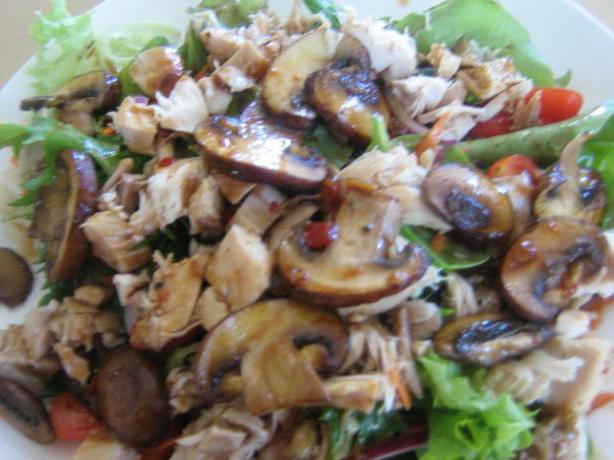 Salade Lukoshko aux agarics au miel