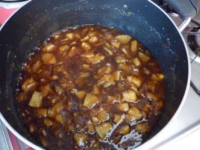 comment faire cuire et cuire la confiture de pomme 