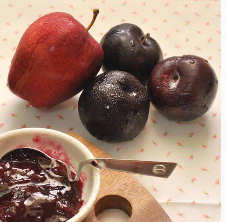 confiture de prunes aux pommes 