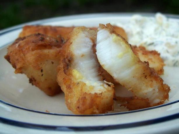 Flétan frit: recette pour la cuisson du poisson