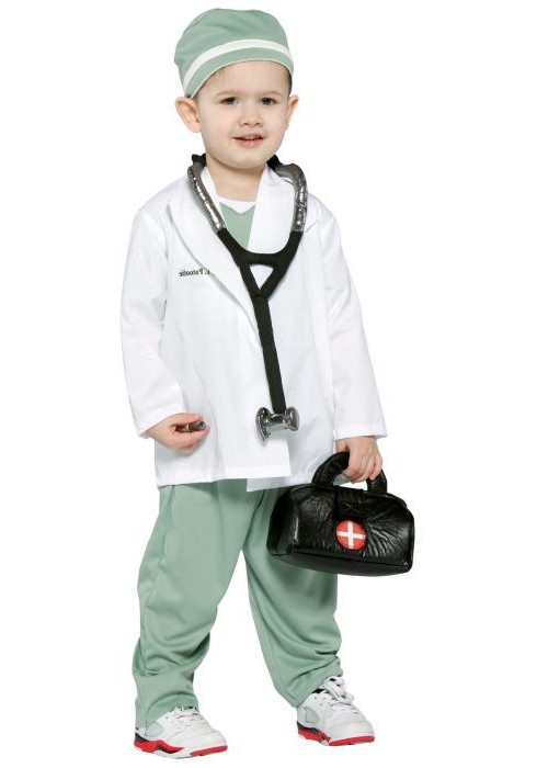 costume de docteur pour fille