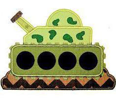 Tank (applique): modèles et instructions