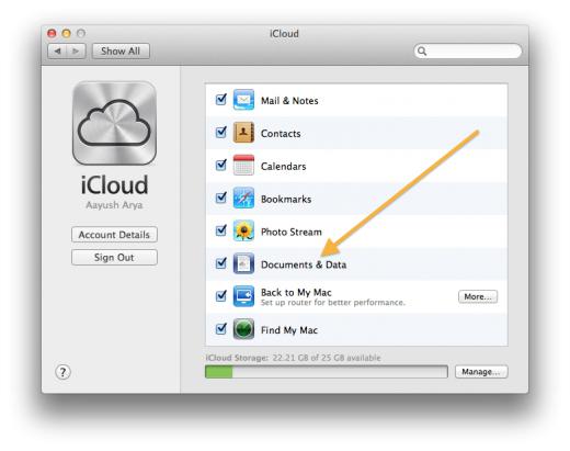 comment utiliser icloud