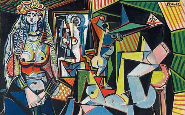 "Femmes algériennes" dans les œuvres de Delacroix et Picasso