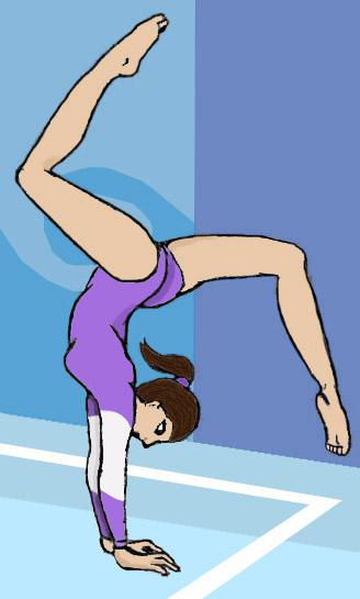 comment dessiner une gymnaste