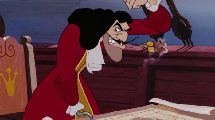 Captain Hook: le personnage du récit de 