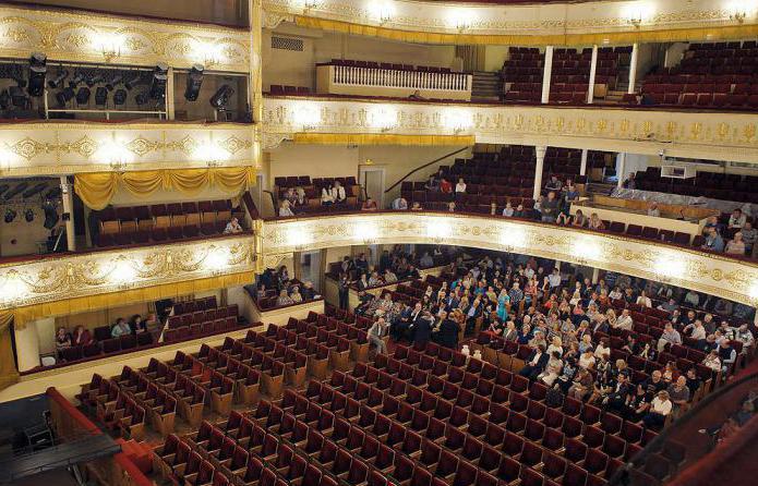 Théâtre universitaire d'opérette de Moscou. Disposition de Hall