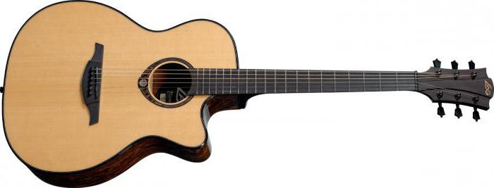 Taille de la guitare commune