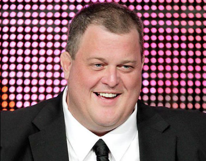 Le comédien américain populaire Billy Gardell