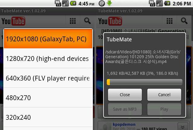 comment télécharger une vidéo de YouTube sur Android 