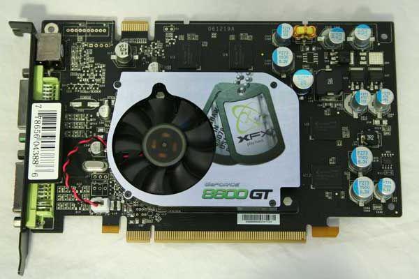 NVIDIA GeForce 8600 GT: les caractéristiques de la carte vidéo, revue, test