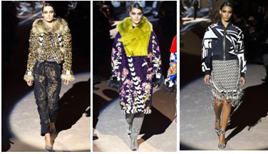 Défilé de mode automne-hiver 2013-2014 à Milan