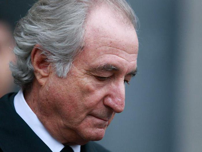 Bernard Madoff pyramide