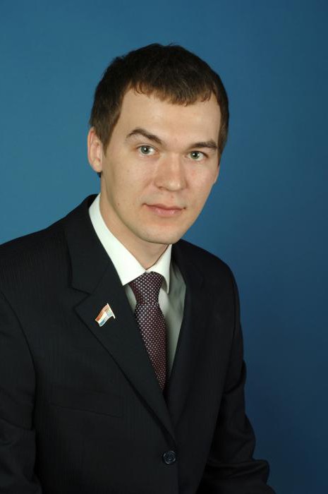 Député Mikhail Degtyarev: biographie, photo