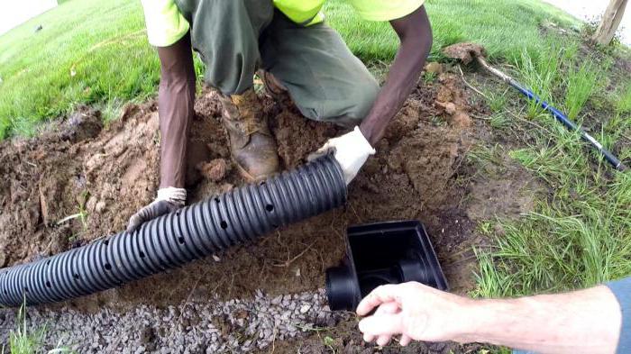 Tuyau ondulé de drainage