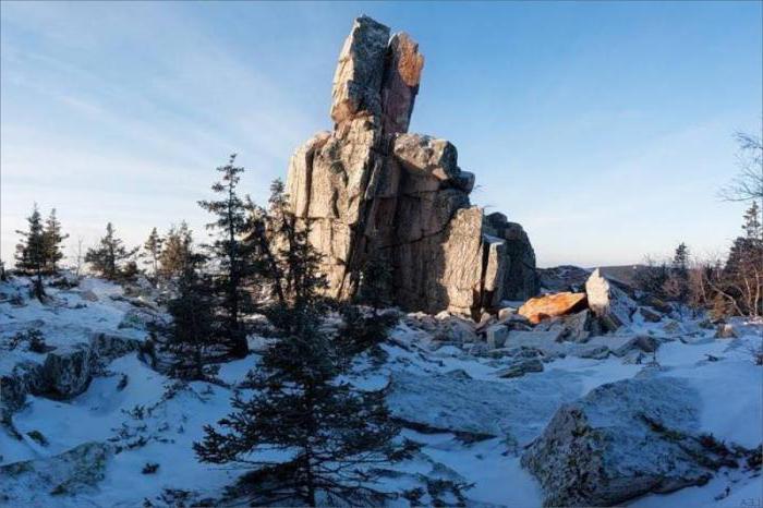 Montagnes de la région de Tcheliabinsk: liste, noms, hauteur