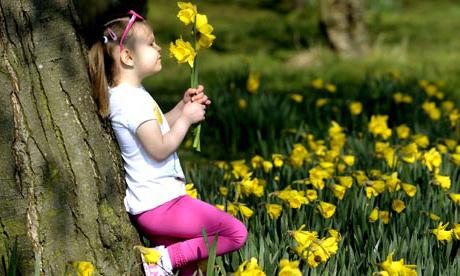 Un fait intéressant sur le printemps - dites aux enfants