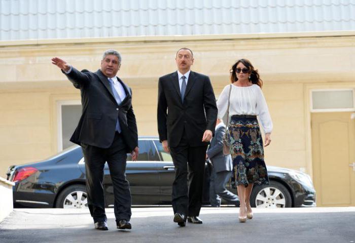 Le président azerbaïdjanais Ilham Aliyev 