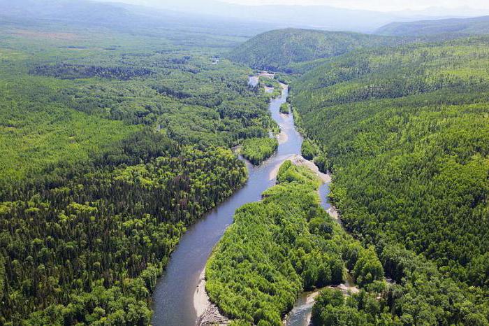 La rivière Uda: description, photo