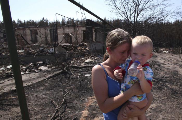 grands incendies en Russie