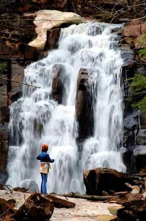 cascade de la grotte