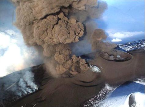 Le volcan Etna - beauté et pouvoir terrible