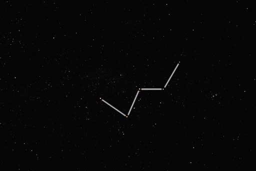 Cassiopée - une constellation qui a perpétué les héros du monde antique