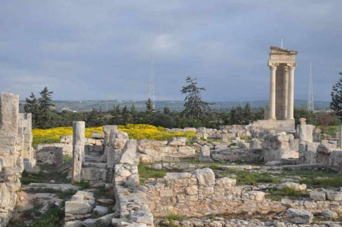 L'ancienne ville de Curio, Chypre: histoire, situation, attractions et faits intéressants