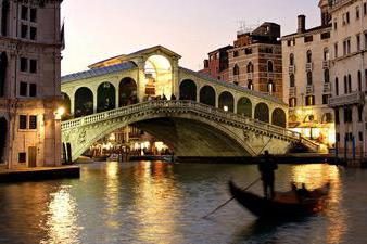 La véritable perle de Venise - l'ancien pont du Rialto