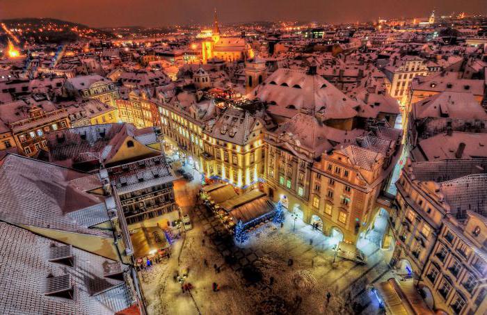 Prague en décembre