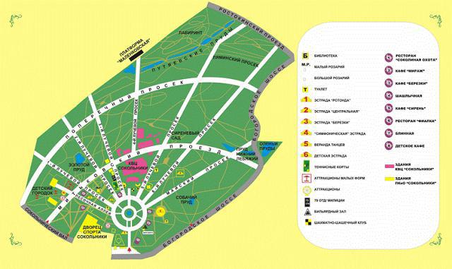 plan des fauconniers du parc