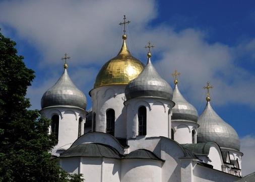 Cathédrale de Sophia dans le grand Novgorod