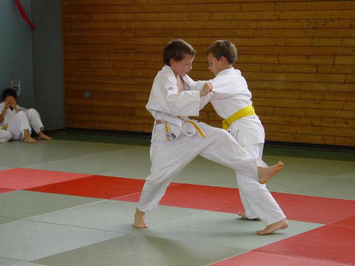 règles de judo pour les enfants